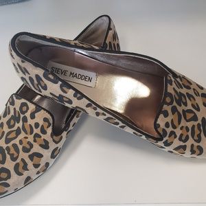 Steve Madden Cheetah pattern flats